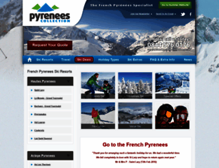 pyreneescollection.co.uk screenshot