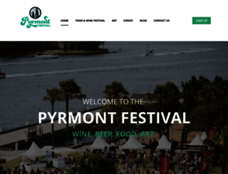 pyrmontfestival.com.au screenshot