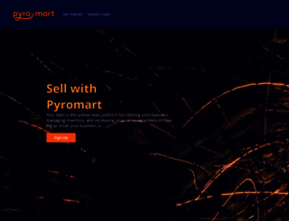 pyromart.com screenshot