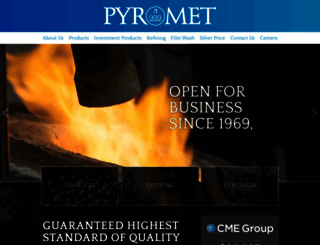pyromet999.com screenshot