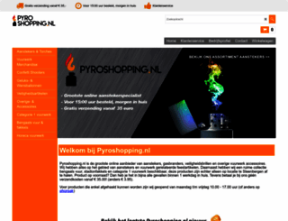 pyroshopping.nl screenshot