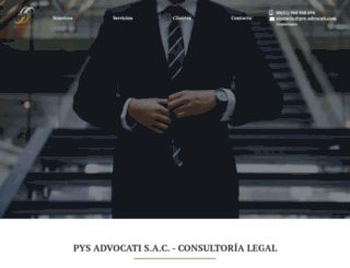 pys-advocati.com screenshot