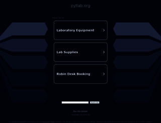 pytlab.org screenshot