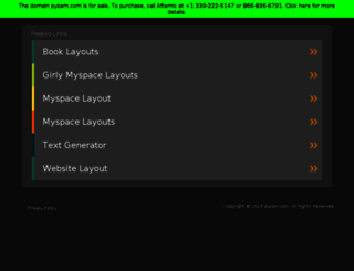 pyzam.com screenshot