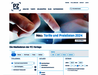 pz-online.de screenshot