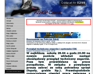 pzhgp-czersk.mojegolebie.pl screenshot