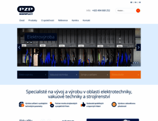 pzp.cz screenshot