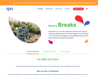 q-breaks.com screenshot