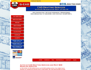 q-cad.com screenshot
