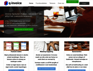 q-invoice.nl screenshot