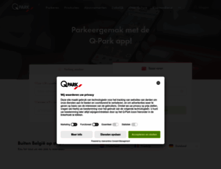 q-park.be screenshot