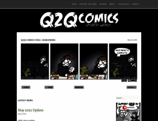 q2qcomics.com screenshot