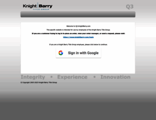 q3.knightbarry.com screenshot