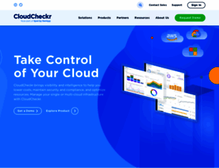qa.cloudcheckr.com screenshot