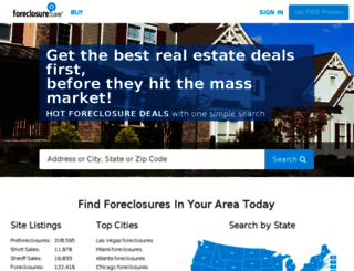 qa.foreclosure.com screenshot