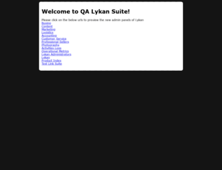 qa.theluxurycloset.com screenshot