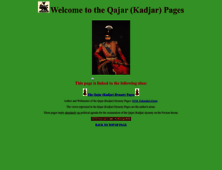 qajarpages.org screenshot