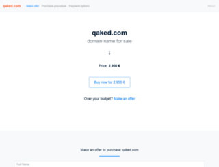 qaked.com screenshot