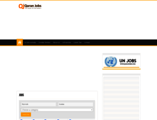 qaranjobs.com screenshot