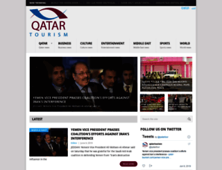 qatar-tourism.com screenshot