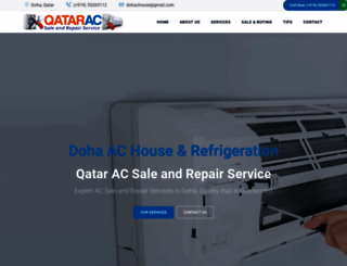 qataracsaleandrepairservice.com screenshot