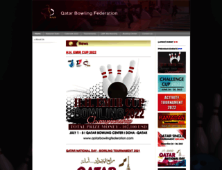 qatarbowlingfederation.com screenshot