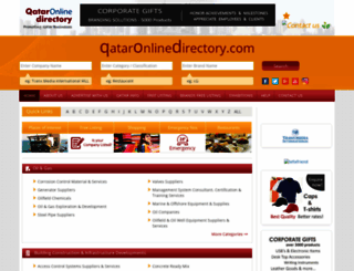 qatardirectory.qa screenshot