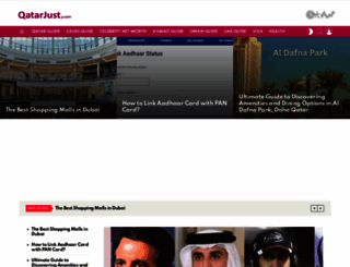 qatarjust.com screenshot