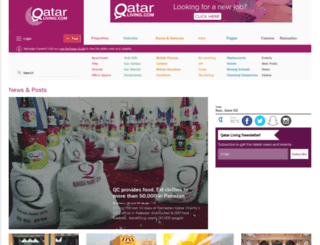 qatarliving.com screenshot