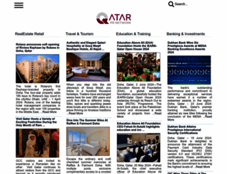 qatarprnetwork.com screenshot