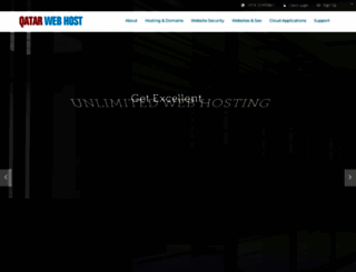 qatarwebhost.com screenshot