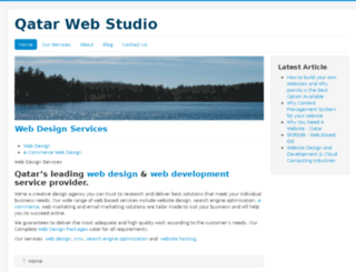 qatarwebstudio.com screenshot
