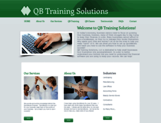 qbtrainingsolutions.com screenshot