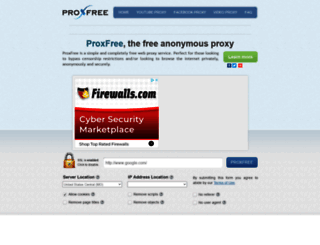qc.proxfree.com screenshot