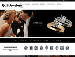 qcbjewelers.com screenshot