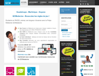 qcmedecine.com screenshot