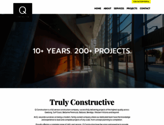 qconstruction.com.au screenshot