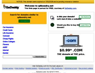 qdlaundry.net screenshot