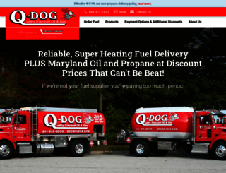 qdogfuels.com screenshot