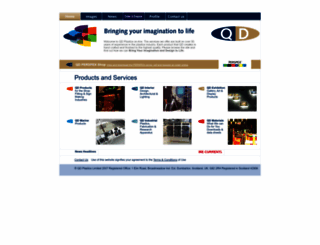 qdplastics.co.uk screenshot