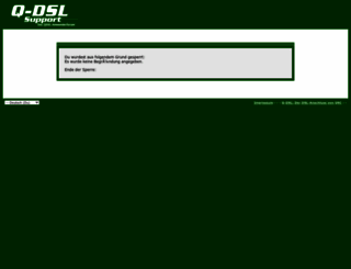 qdsl-support.de screenshot