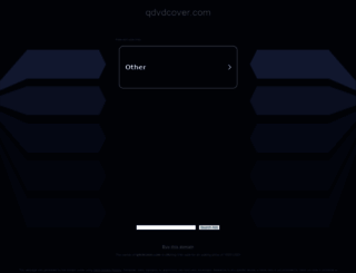 qdvdcover.com screenshot