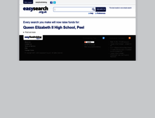 qe2hs.easysearch.org.uk screenshot