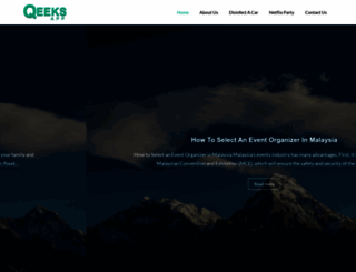 qeeksapp.com screenshot