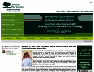 qf-arf.org screenshot