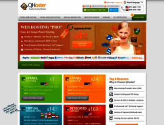 qhoster.com screenshot