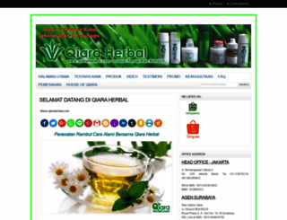 qiaraherbal.com screenshot