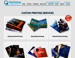 qinprinting.com screenshot