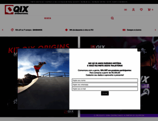 qixskateshop.com.br screenshot