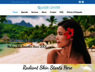 qlaser.com screenshot